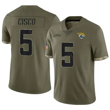 Andre Cisco 38 Jacksonville Jaguars Super Bowl LVII Men Game Jersey -  Bluefink