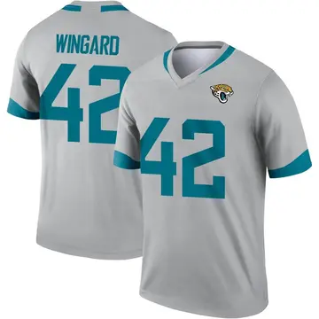 Andrew Wingard Autographed Jacksonville (Teal #42) Custom Jersey w/ I