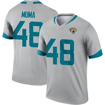 Youth Nike Travon Walker Silver Jacksonville Jaguars Inverted Game Jersey 