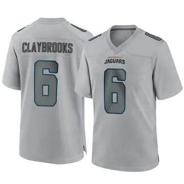 Men's Jacksonville Jaguars Chris Claybrooks Nike Teal Game Jersey