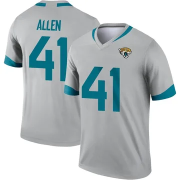 Men's Gold Legend Josh Allen Jacksonville Color Rush Bold Jersey